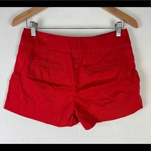Ann Taylor The Loft Red Shorts Size 0